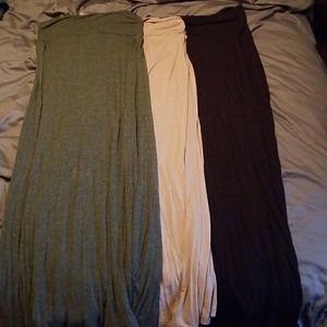 Long maxi skirts